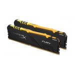 HyperX Fury RGB HX426C16FB3AK2/32 32GB (16GB x2) DDR4 2666MHz Non ECC Memory RAM DIMM