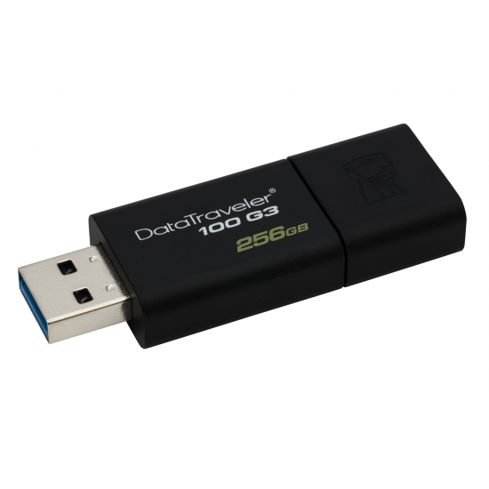 Kingston 256GB USB 3.0 DataTraveler DT100 G3 Memory Stick Flash Drive