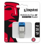 Kingston MobileLite Duo 3C USB 3.0 microSD Type-C Memory Card Reader