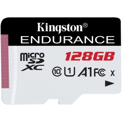 Kingston 128GB High Endurance Micro SD (SDXC) Card U1 A1, 95MB/s R, 45MB/s W