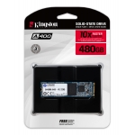 Kingston 480GB A400 M.2 2280 SATA 3.0 (6Gb/s), SSD 500MB/s R, 450MB/s W